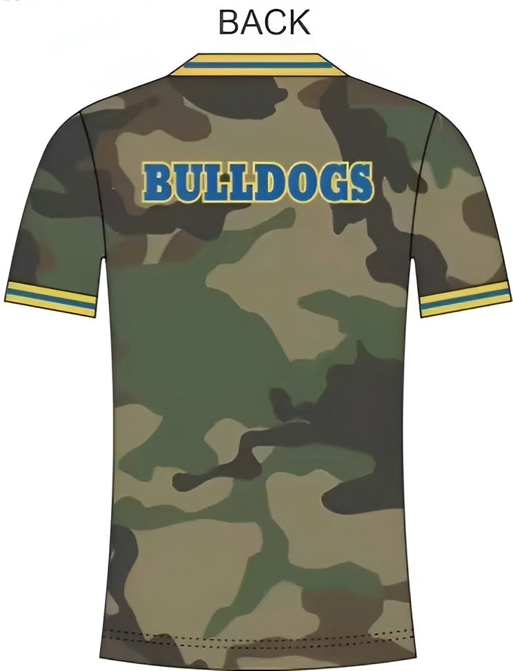 NHS Camo V-Neck (Unisex)