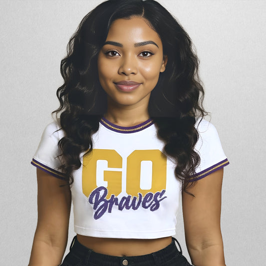 ASU Crop Tee